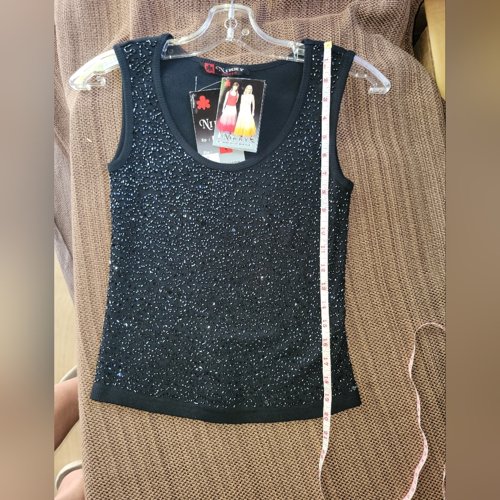 Sparkling Black Women's Tank Top